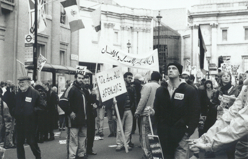 some of the muslim protesters