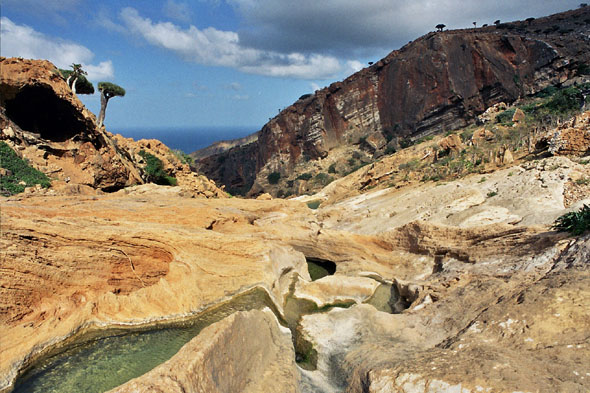 homhill valley in Socotra island