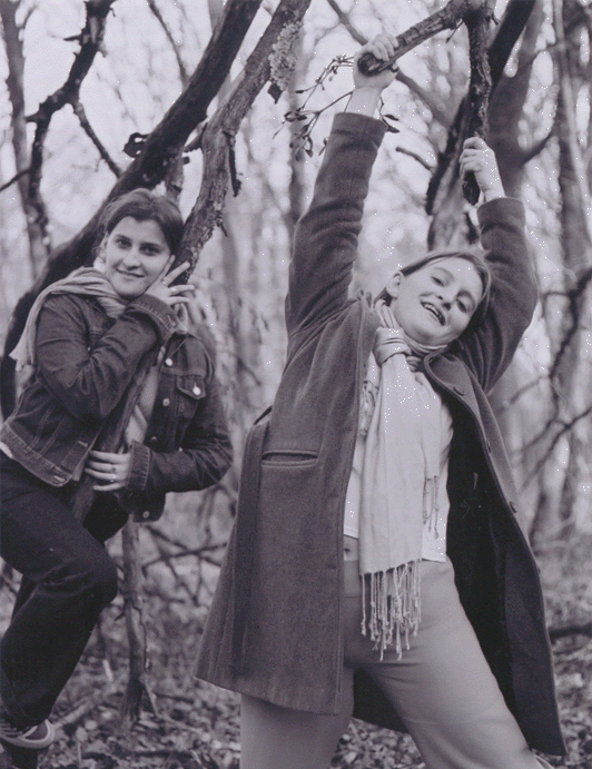 it is not easy everyday to have top models as sisters