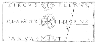 roman version of the three lines of twelve game